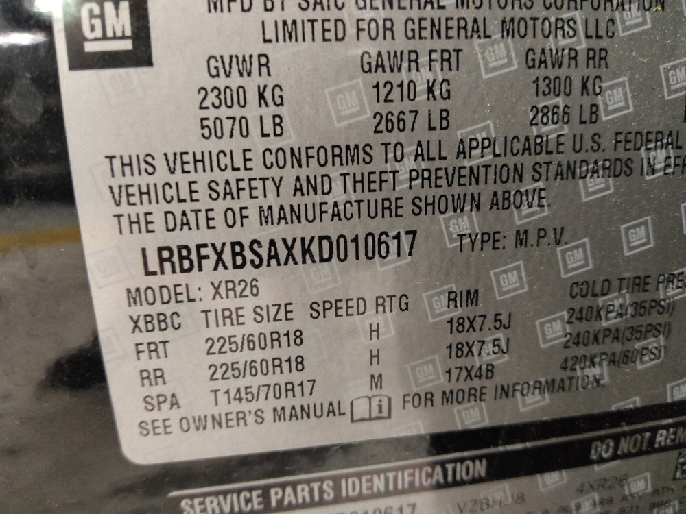 Used 2019 Buick Envision Preferred FWD image 33