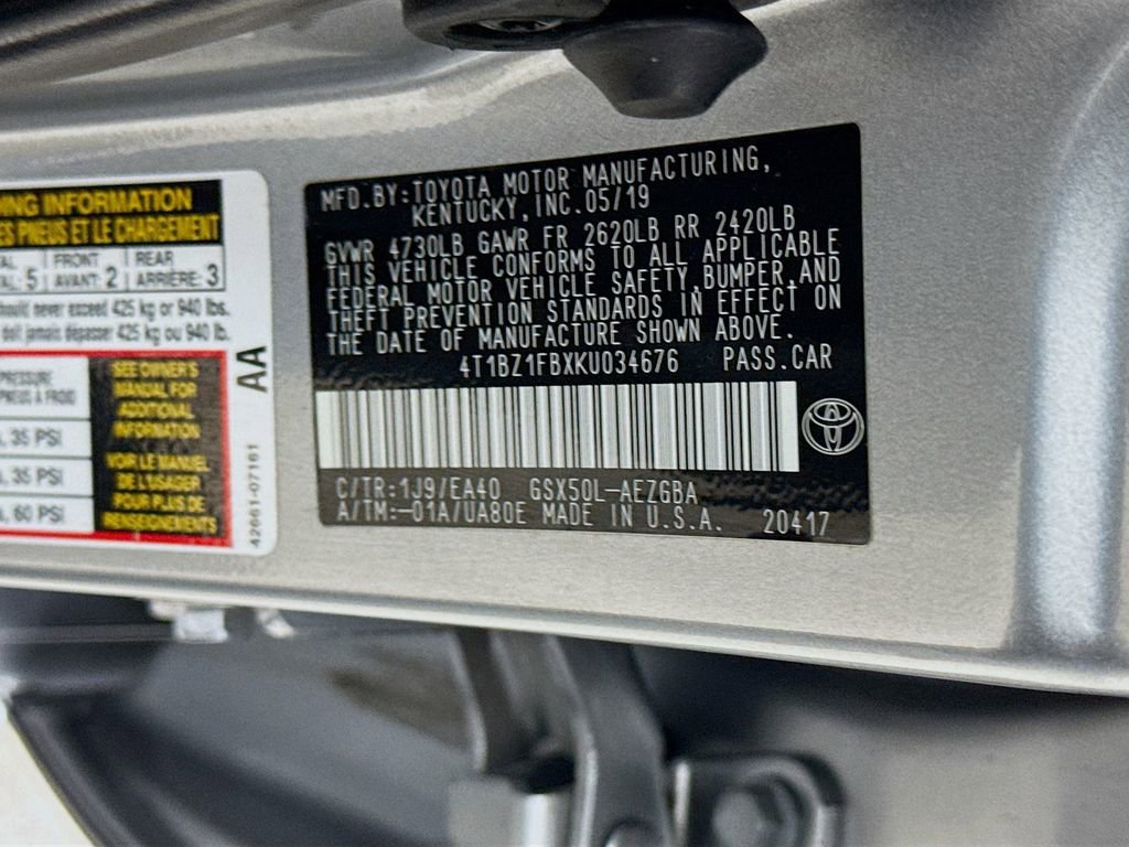 Certified 2019 Toyota Avalon XLE image 32