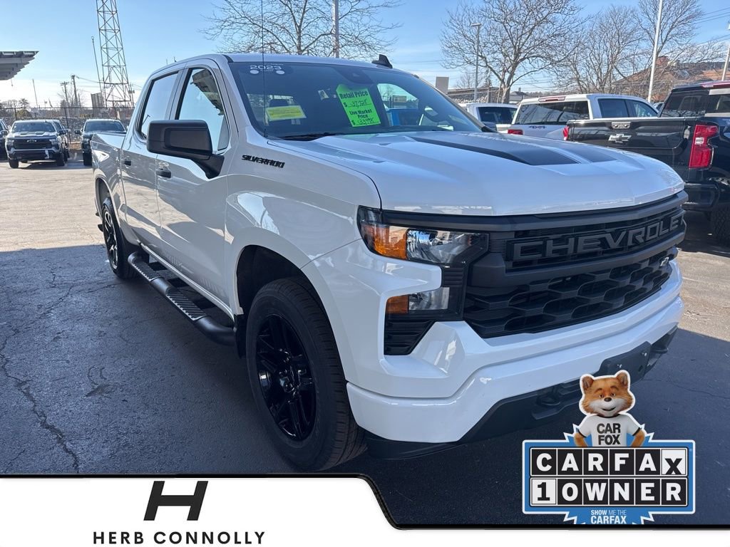 Certified 2023 Chevrolet Silverado 1500 Custom w/ Rally Edition image 1