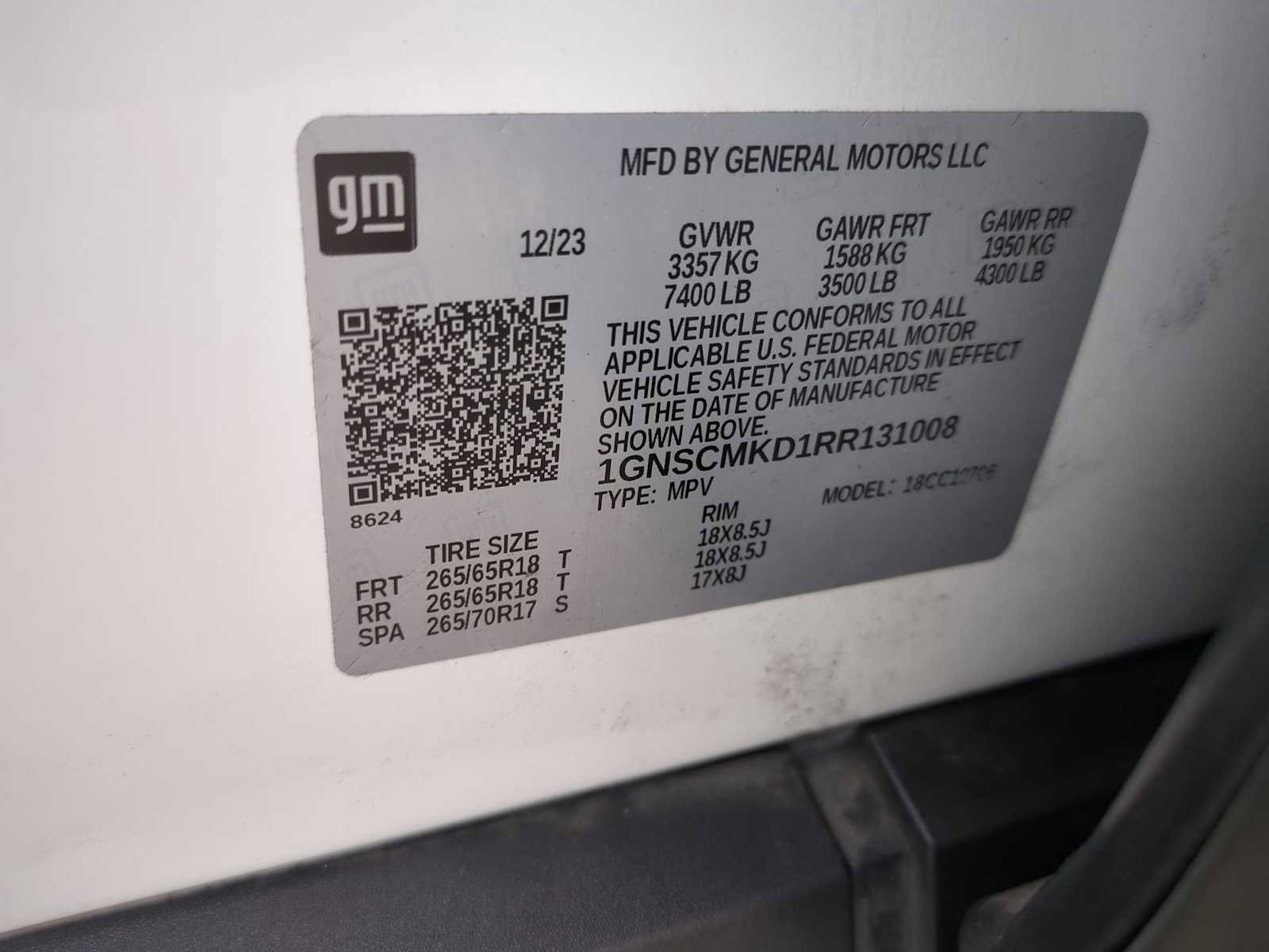 Used 2024 Chevrolet Tahoe LS w/ Driver Alert Package RWD image 34