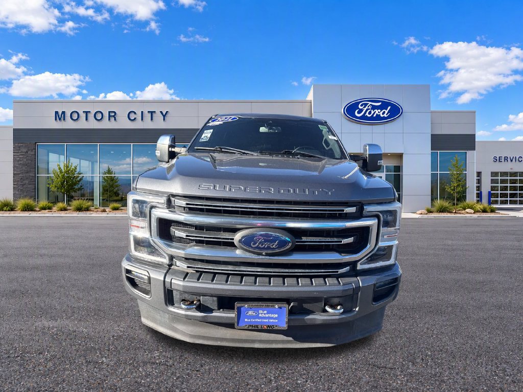 Certified 2021 Ford F250 Platinum w/ FX4 Off-Road Package AWD/4WD image 2