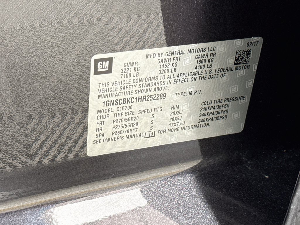 Used 2017 Chevrolet Tahoe LT RWD image 33