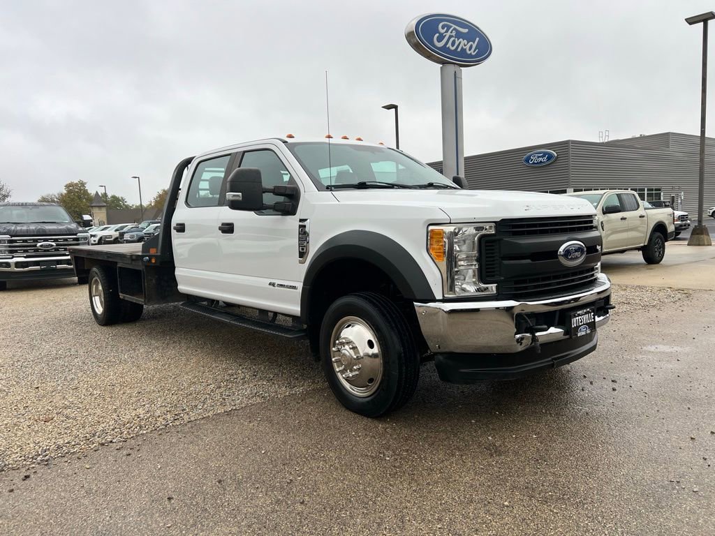 Used 2017 Ford F550 4x4 Crew Cab Super Duty w/ Power Equipment Group