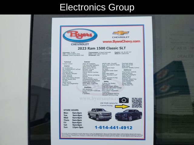 Used 2023 RAM 1500 Classic SLT w/ Trailer & Traction Group image 12