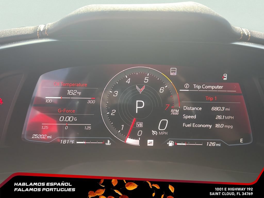 Certified 2023 Chevrolet Corvette Stingray Preferred Cpe w/ Z51 Performance Package RWD image 18