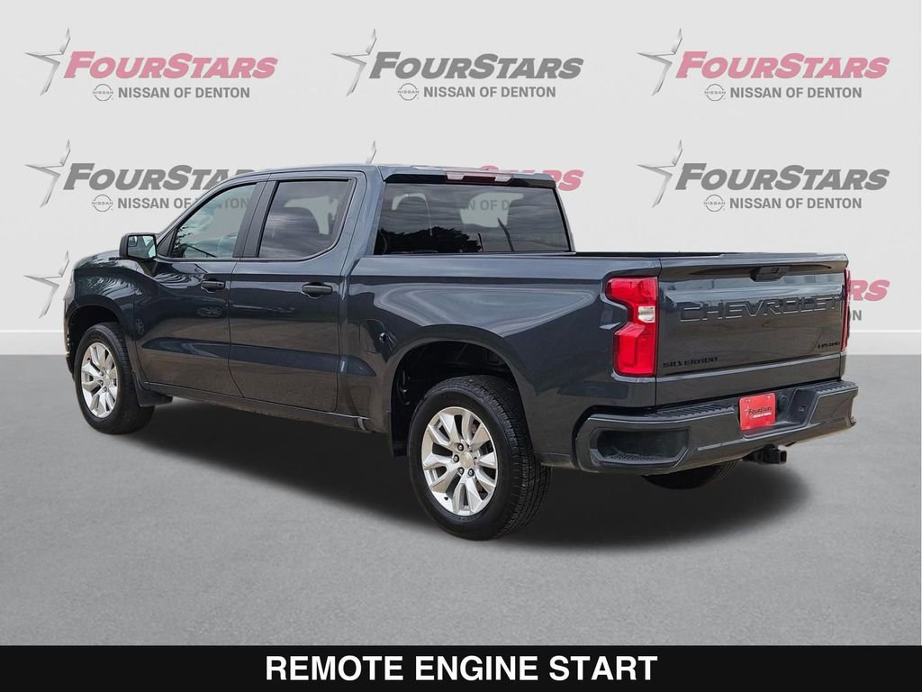 Used 2021 Chevrolet Silverado 1500 Custom w/ LPO, Dark Essentials Package RWD image 7