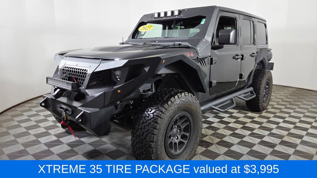 Used 2023 Jeep Wrangler Unlimited Rubicon w/ Xtreme 35 Tire Package AWD/4WD image 3