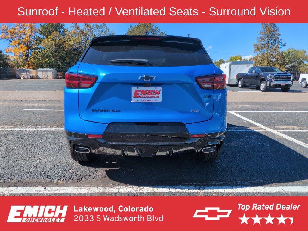 New 2026 Chevrolet Blazer RS w/ Driver Confidence II Package AWD/4WD image 4