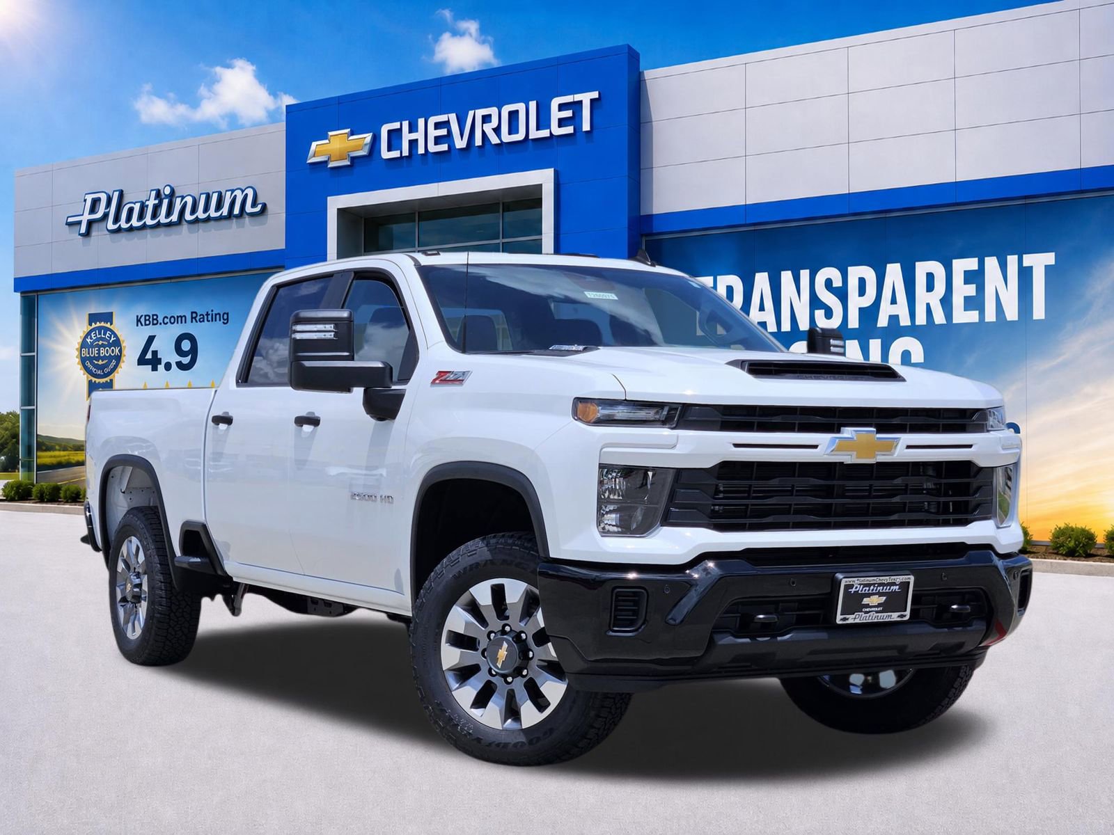 New 2026 Chevrolet Silverado 2500 Custom w/ Custom Value Package AWD/4WD image 1