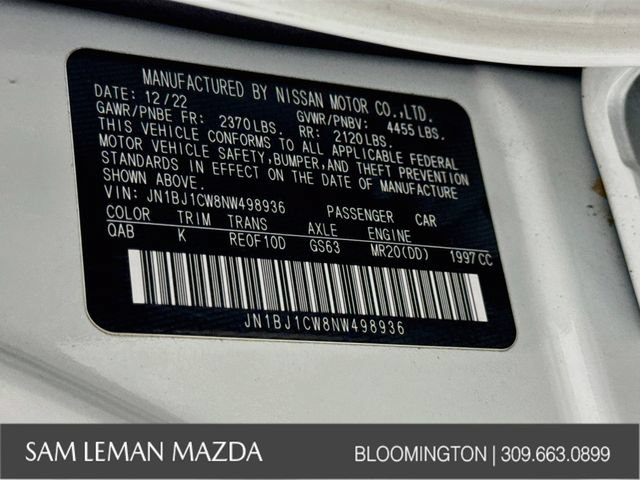 Used 2022 Nissan Rogue Sport SL w/ Premium Package AWD/4WD image 31