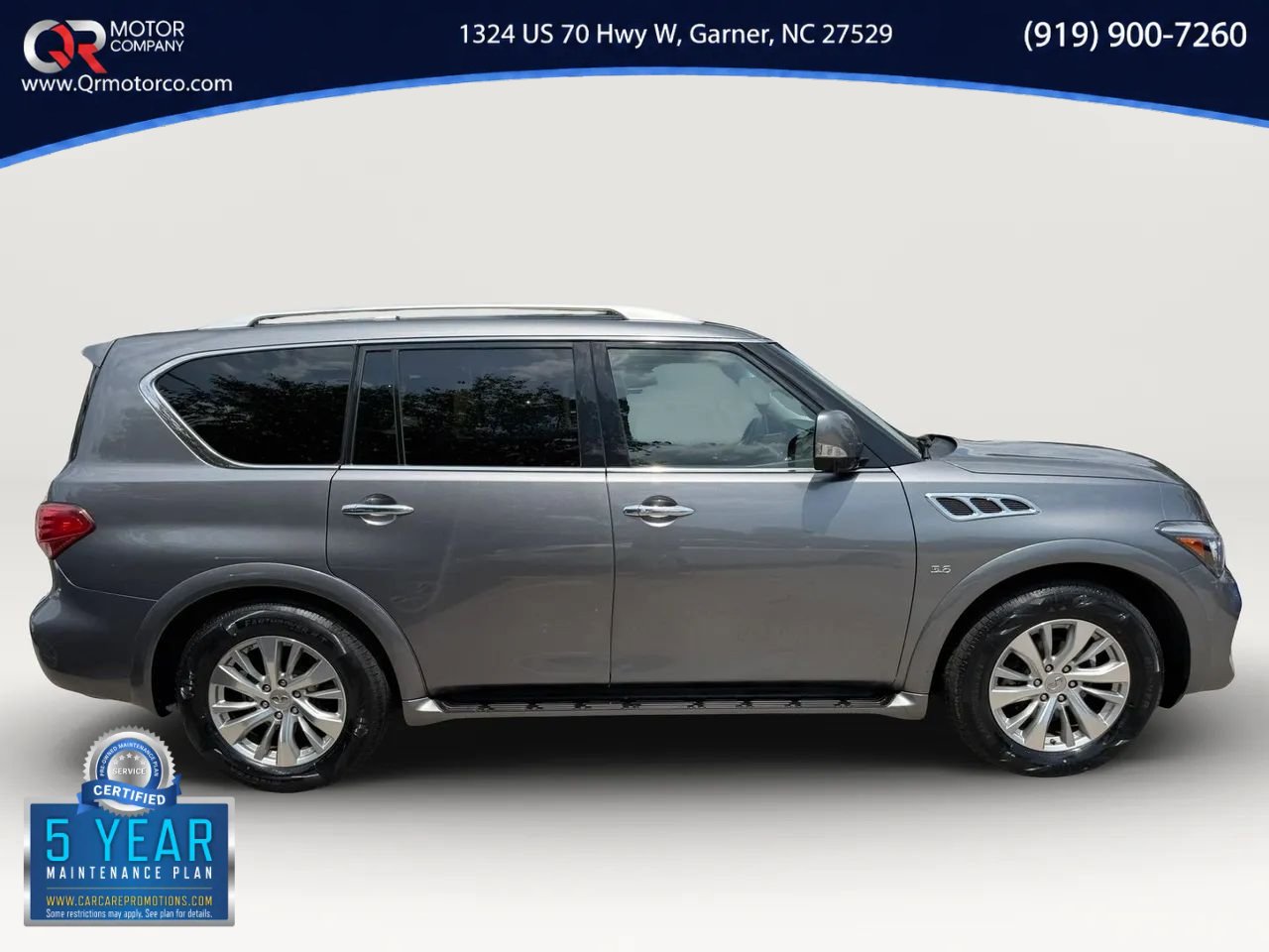 Used 2017 INFINITI QX80 4WD w/ Driver Assistance Package image 2