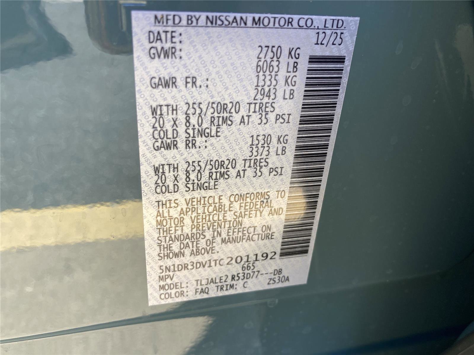 New 2026 Nissan Pathfinder Platinum image 35