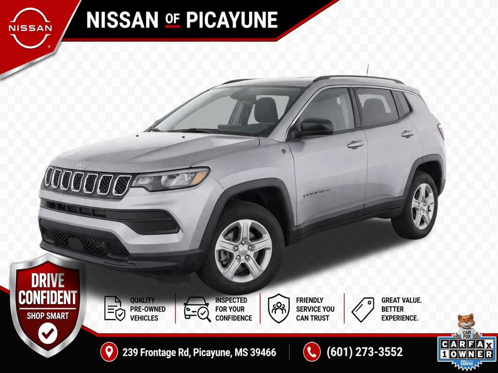 Used 2023 Jeep Compass Sport AWD/4WD image 1