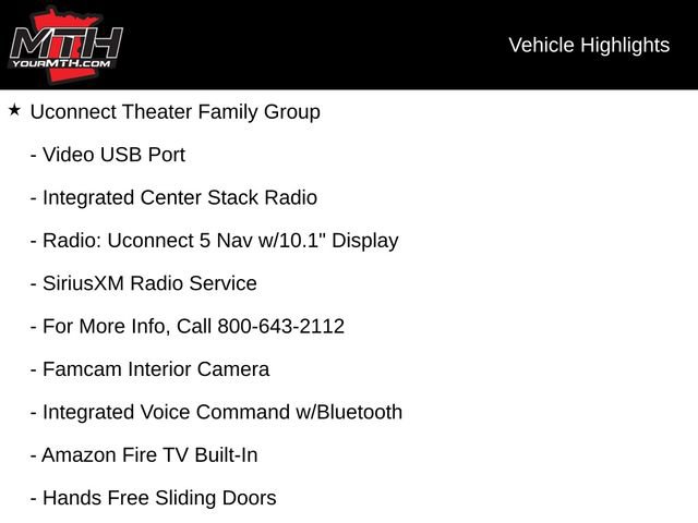 Used 2022 Chrysler Pacifica Touring-L w/ Uconnect Theater Family Group image 24