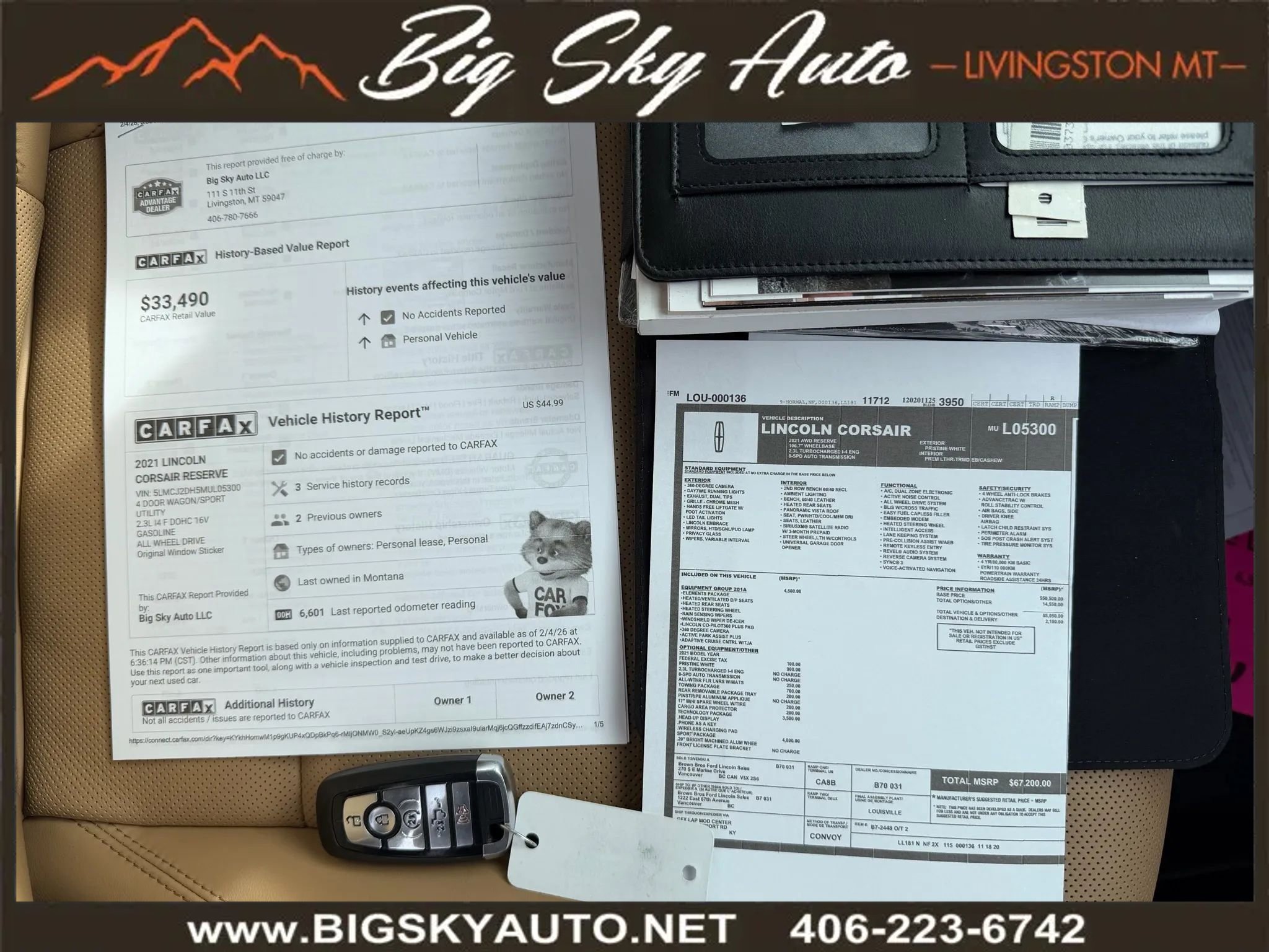 Used 2021 Lincoln Corsair Reserve w/ Equipment Group 201A image 24