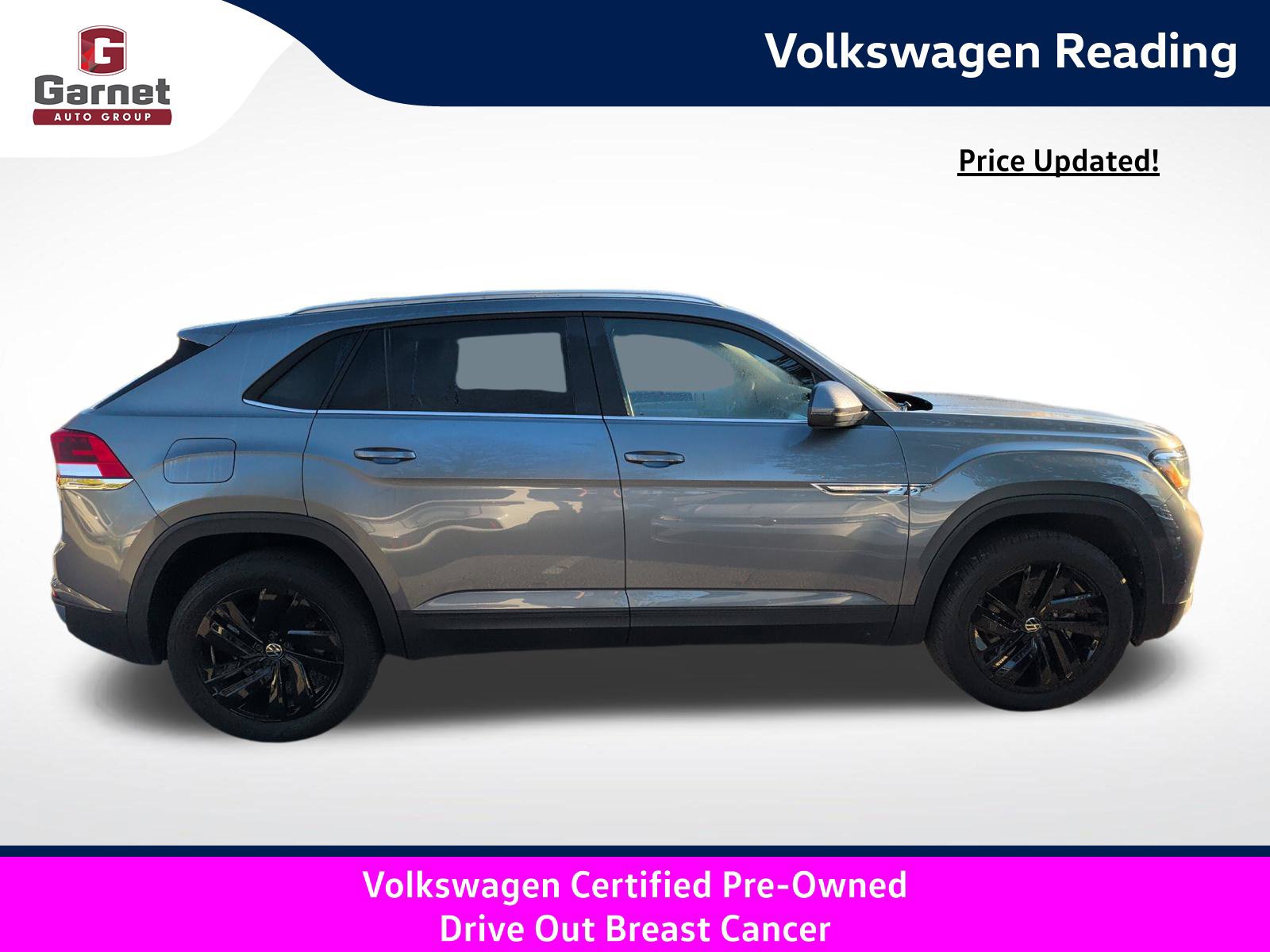 Certified 2023 Volkswagen Atlas Cross Sport SE w/ Panoramic Sunroof Package AWD/4WD image 7