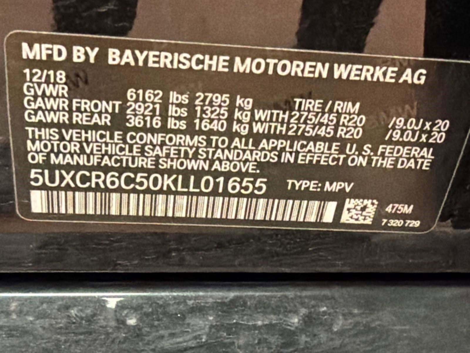 Used 2019 BMW X5 xDrive40i w/ M Sport Package image 11