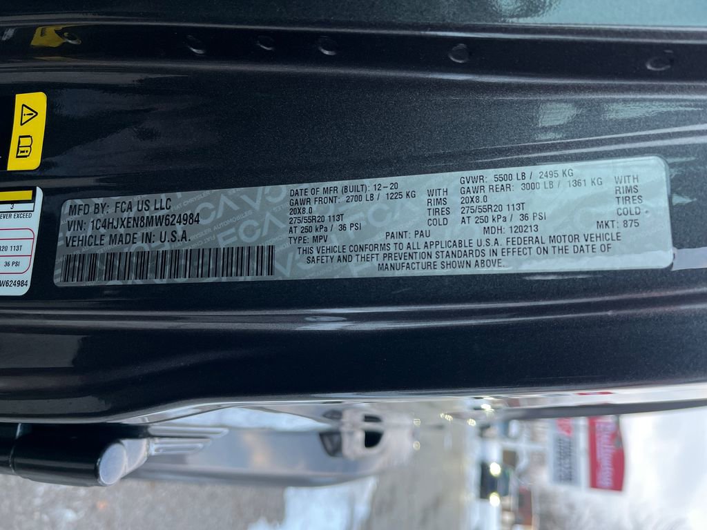 Used 2021 Jeep Wrangler Unlimited Sahara image 29