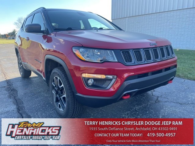 Used 2020 Jeep Compass Trailhawk w/ Cold Weather Group image 1