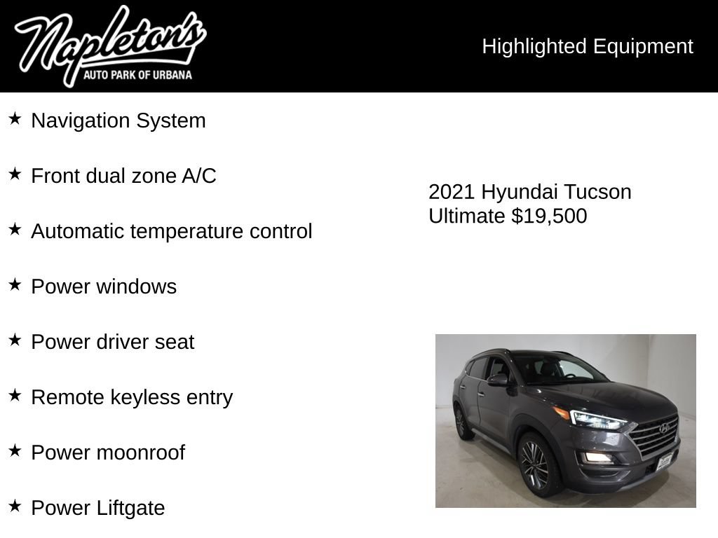 Used 2021 Hyundai Tucson Ultimate FWD image 15