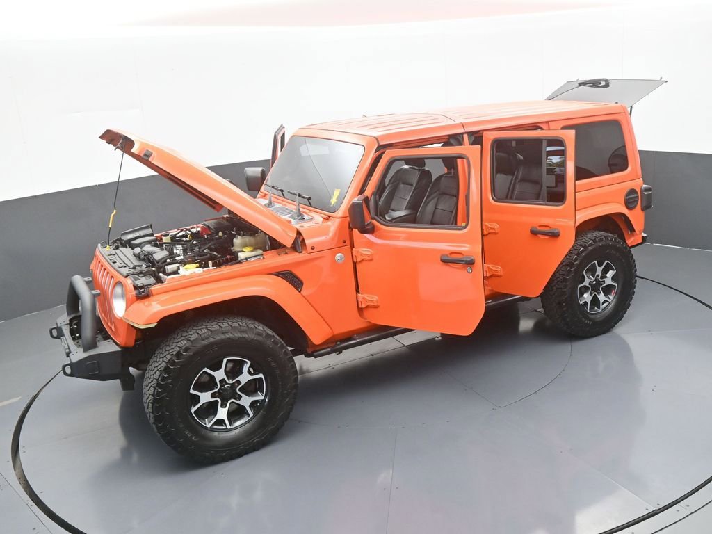 Used 2018 Jeep Wrangler Unlimited Sahara AWD/4WD image 59