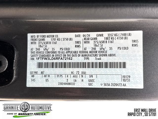 Used 2024 Ford F150 XLT w/ Mobile Office Package AWD/4WD image 29