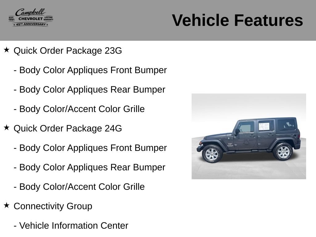 Used 2017 Jeep Wrangler Unlimited Sahara w/ Dual Top Group AWD/4WD image 5