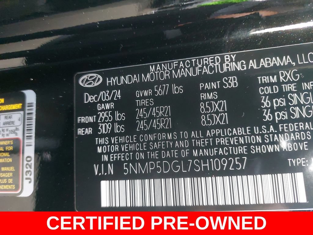 Used 2025 Hyundai Santa Fe Calligraphy AWD/4WD image 44