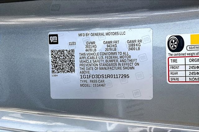 Used 2024 Chevrolet Camaro LT w/ RS Package image 16