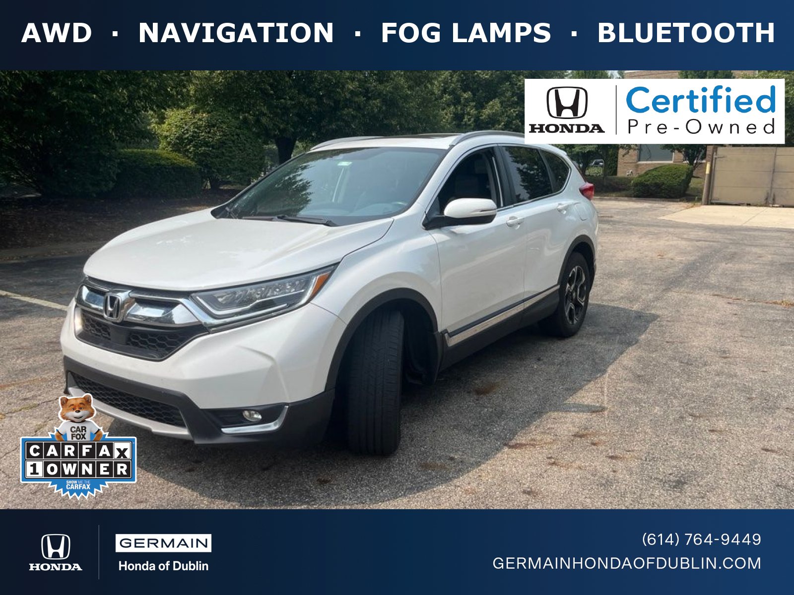 Used 2019 Honda CR-V Touring image 1