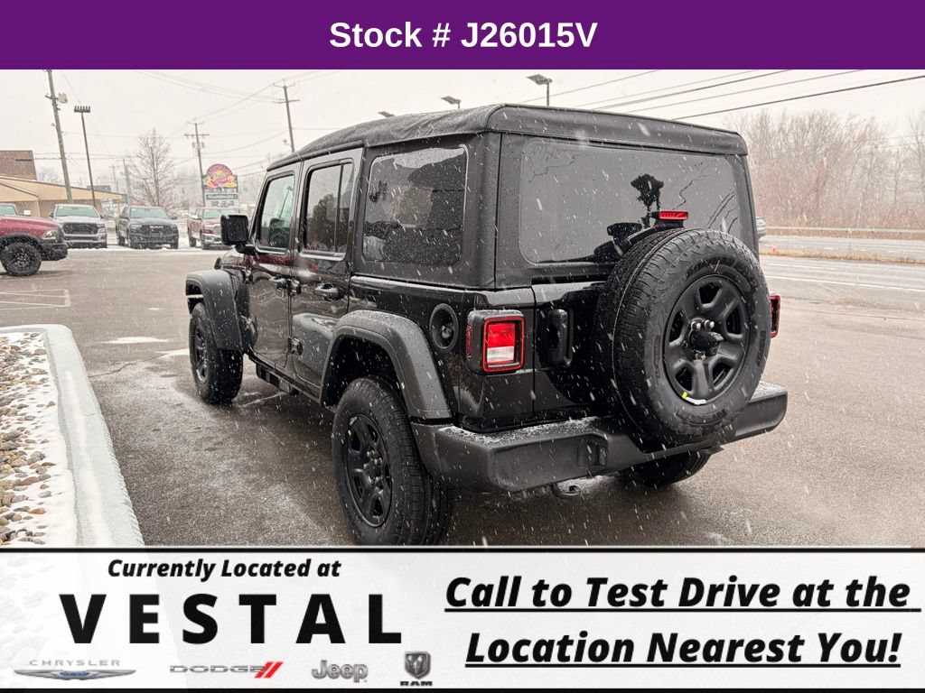 New 2026 Jeep Wrangler Unlimited Sport AWD/4WD image 8