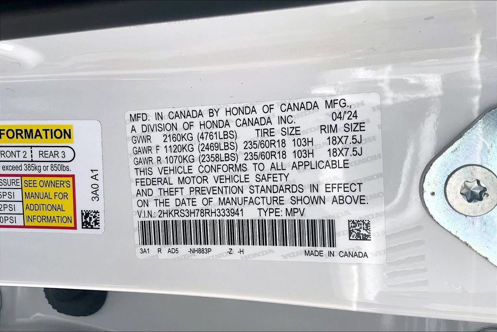 Certified 2024 Honda CR-V EX-L image 18