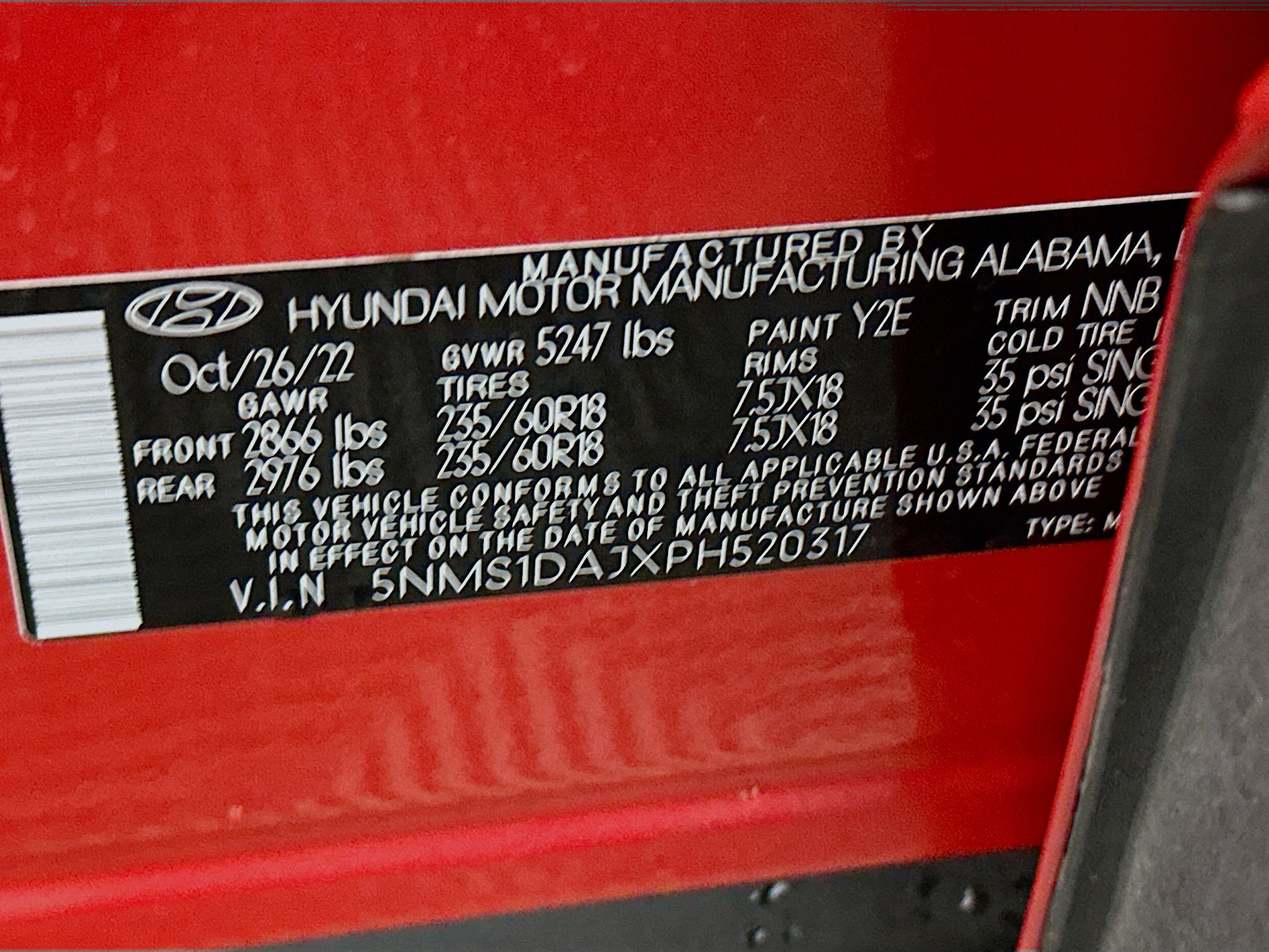 Used 2023 Hyundai Santa Fe SE image 12