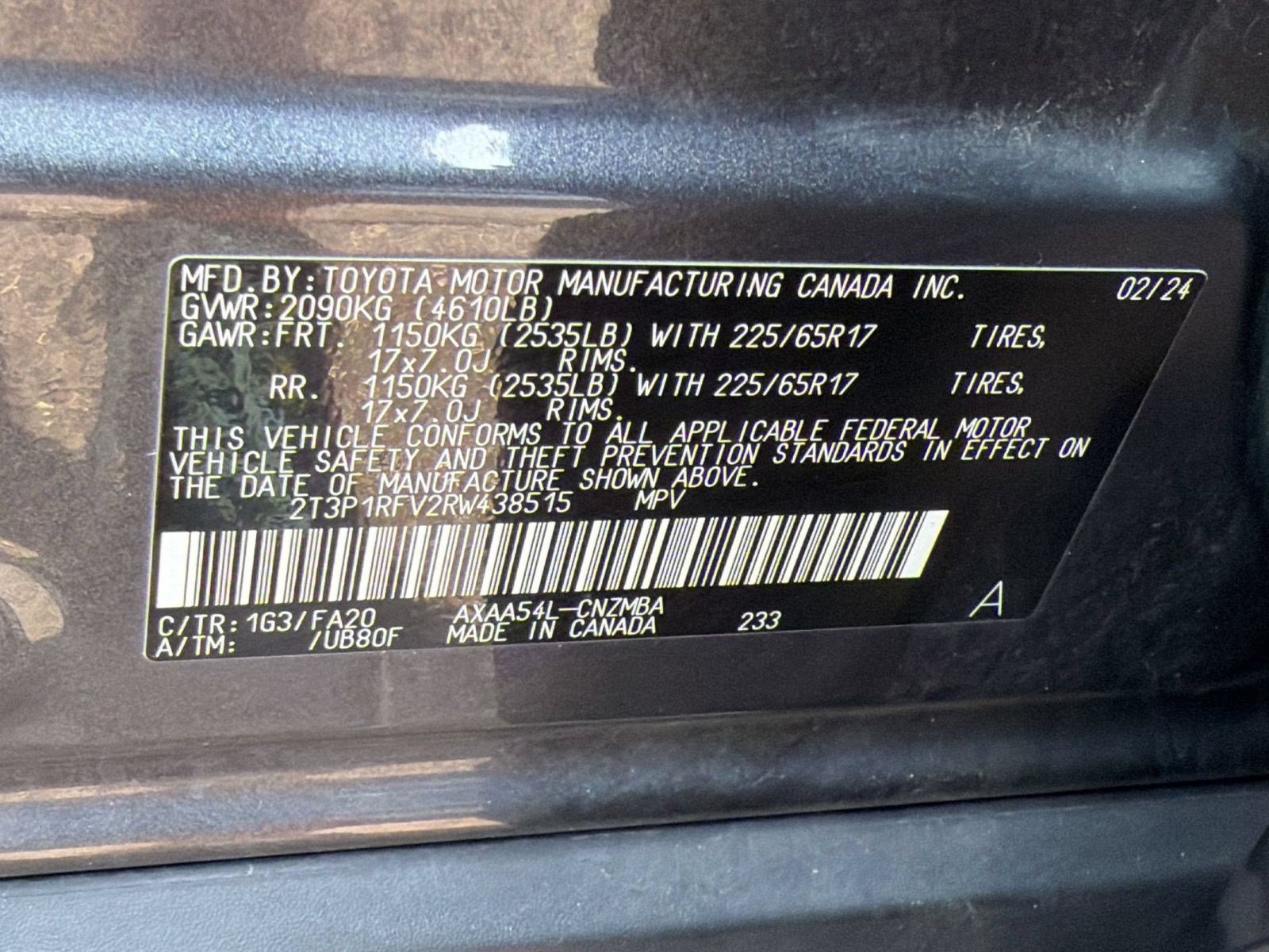 Used 2024 Toyota RAV4 XLE w/ Weather Package AWD/4WD image 25
