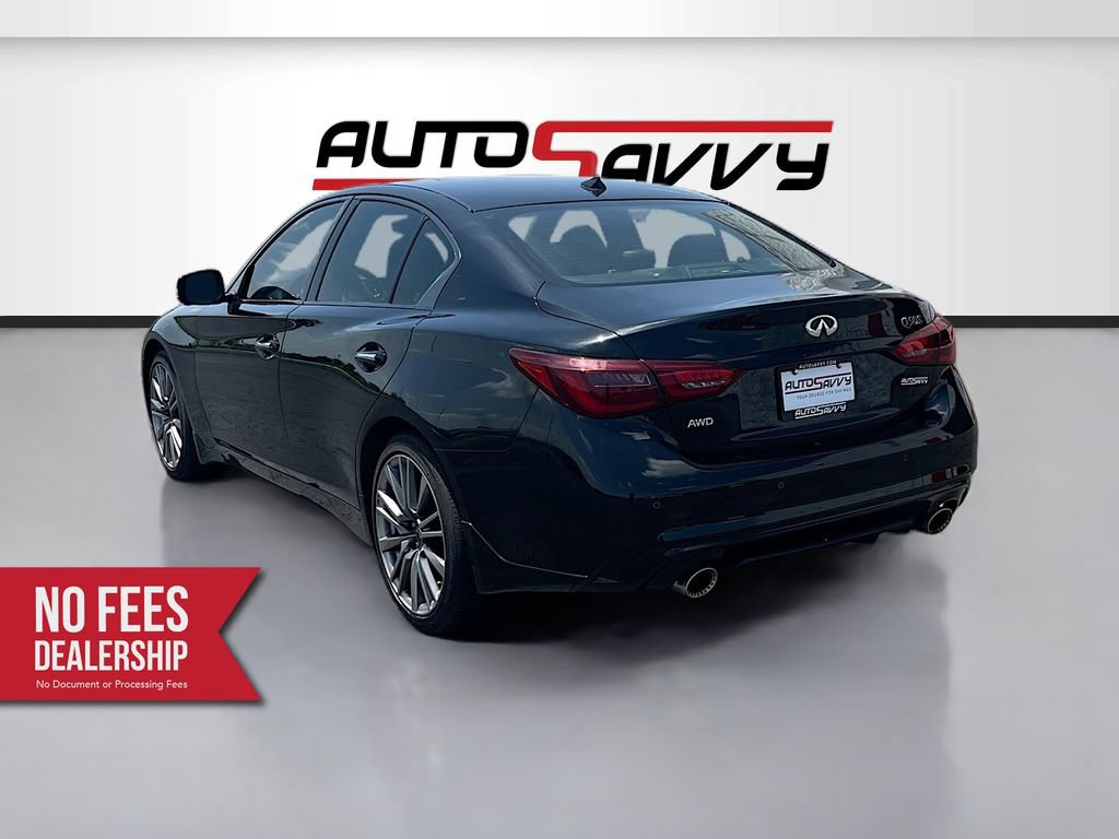 Used 2022 INFINITI Q50 Red Sport 400 AWD/4WD image 5
