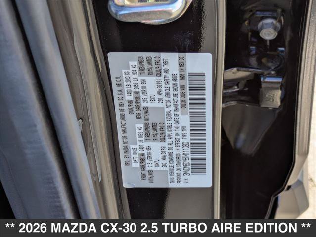 New 2026 MAZDA CX-30 2.5 Turbo AWD/4WD image 15