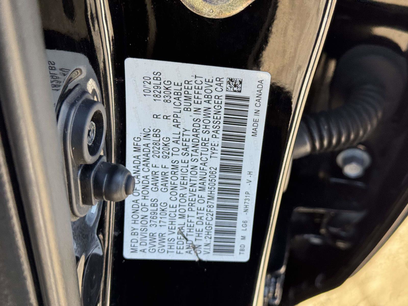 Used 2021 Honda Civic Sport image 15