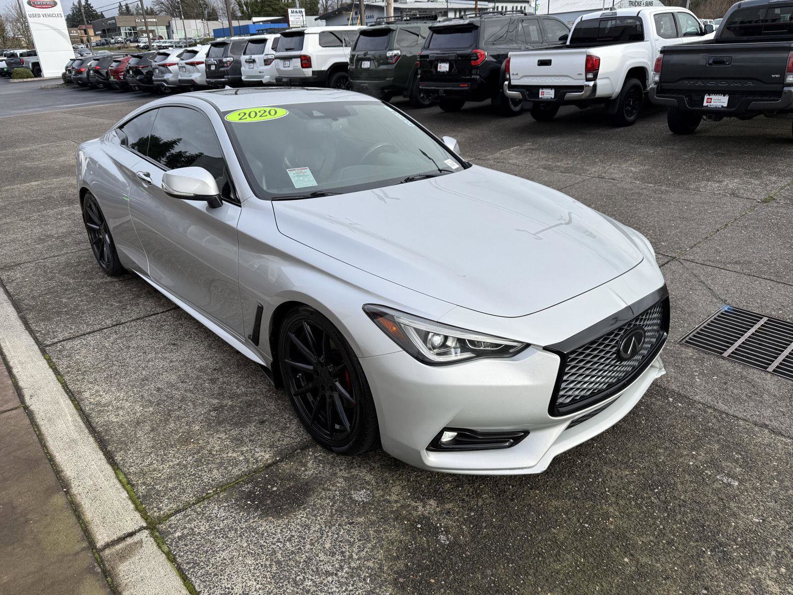 Used 2020 INFINITI Q60 3.0t Luxe image 8