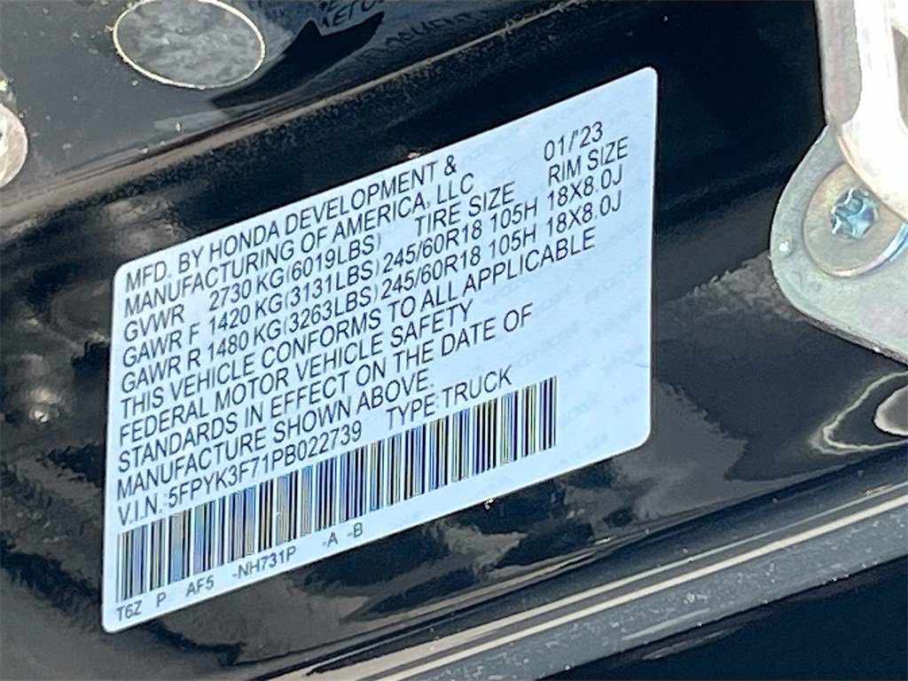 Used 2023 Honda Ridgeline RTL-E image 34