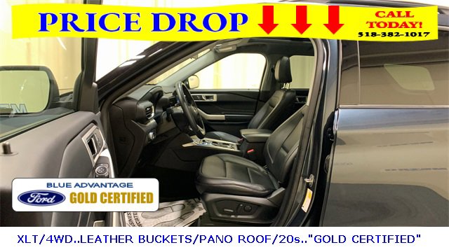 Certified 2022 Ford Explorer XLT w/ Equipment Group 202A image 33