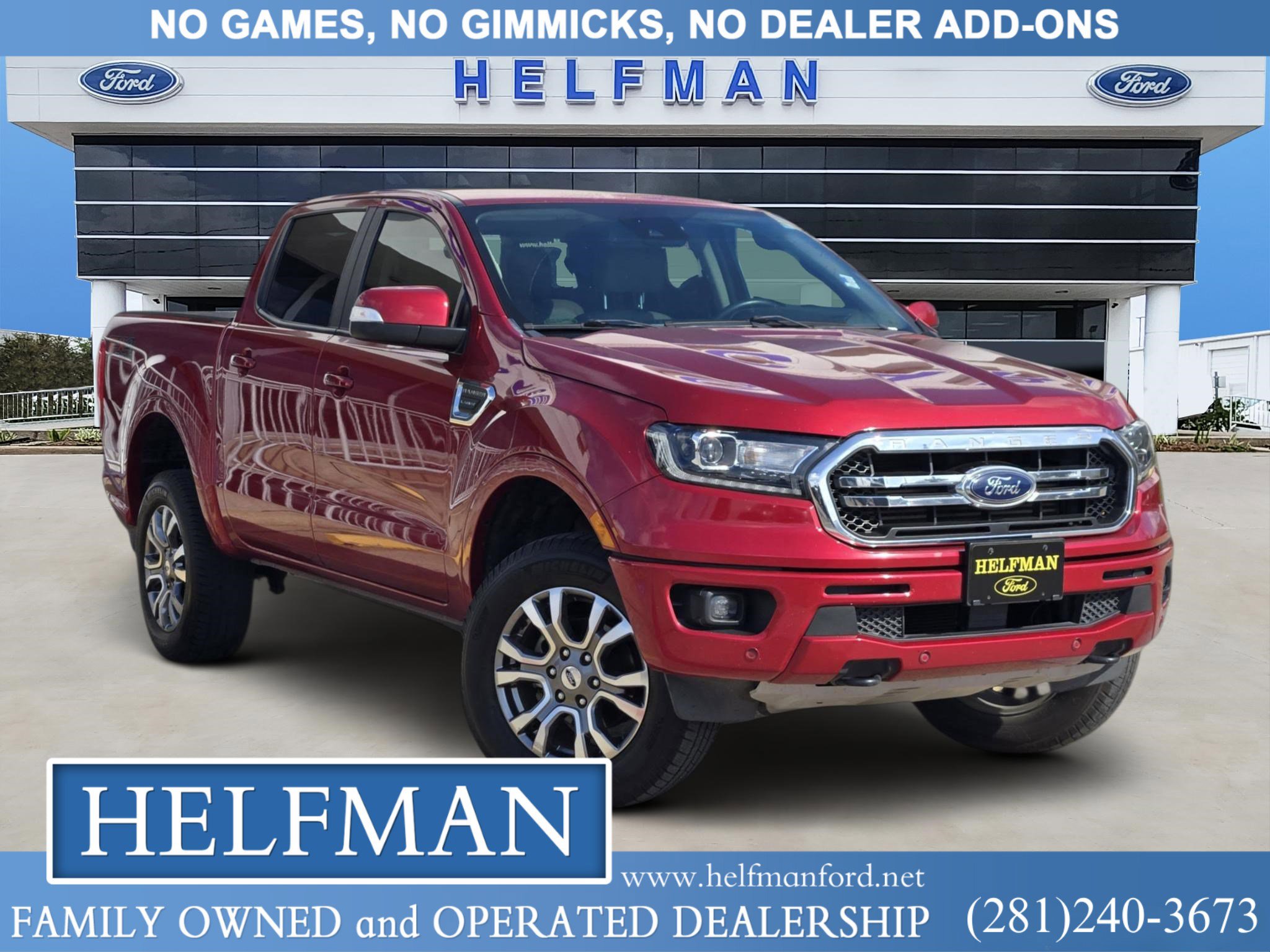 Used 2021 Ford Ranger Lariat w/ Equipment Group 501A High AWD/4WD image 1