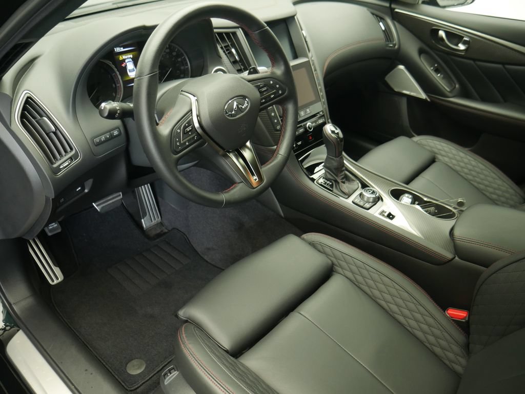 Used 2024 INFINITI Q50 Red Sport 400 w/ Black Opal Edition AWD/4WD image 5