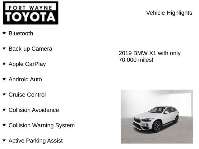 Used 2019 BMW X1 xDrive28i w/ Convenience Package image 7
