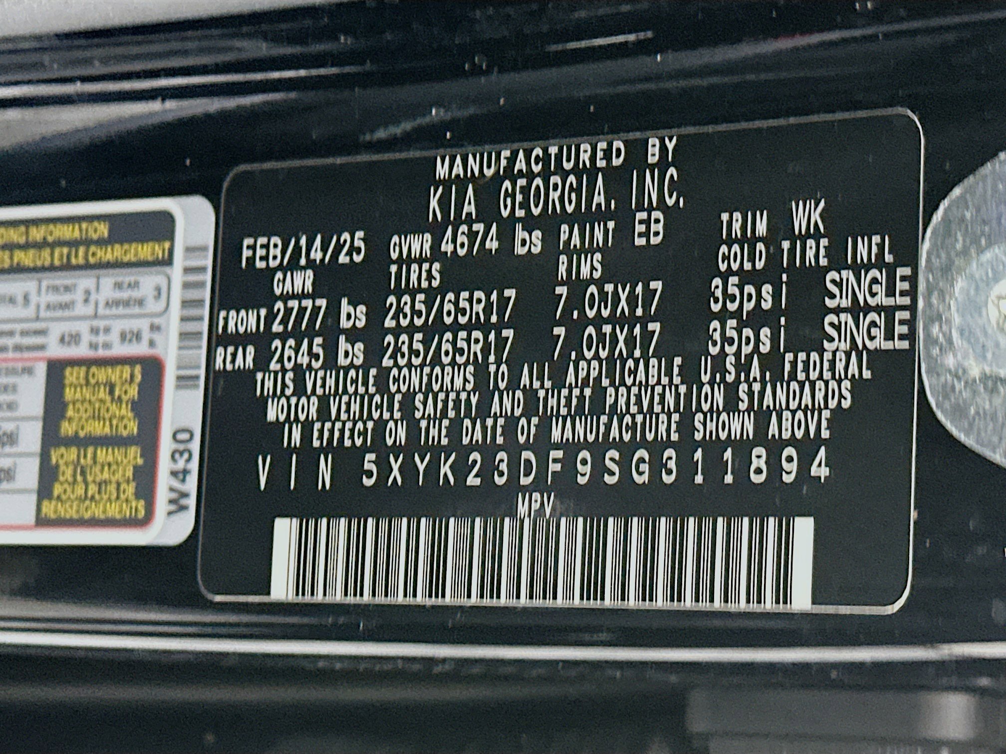 Used 2025 Kia Sportage LX image 12