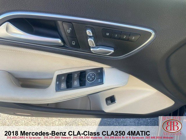 Used 2018 Mercedes-Benz CLA 250 4MATIC image 13