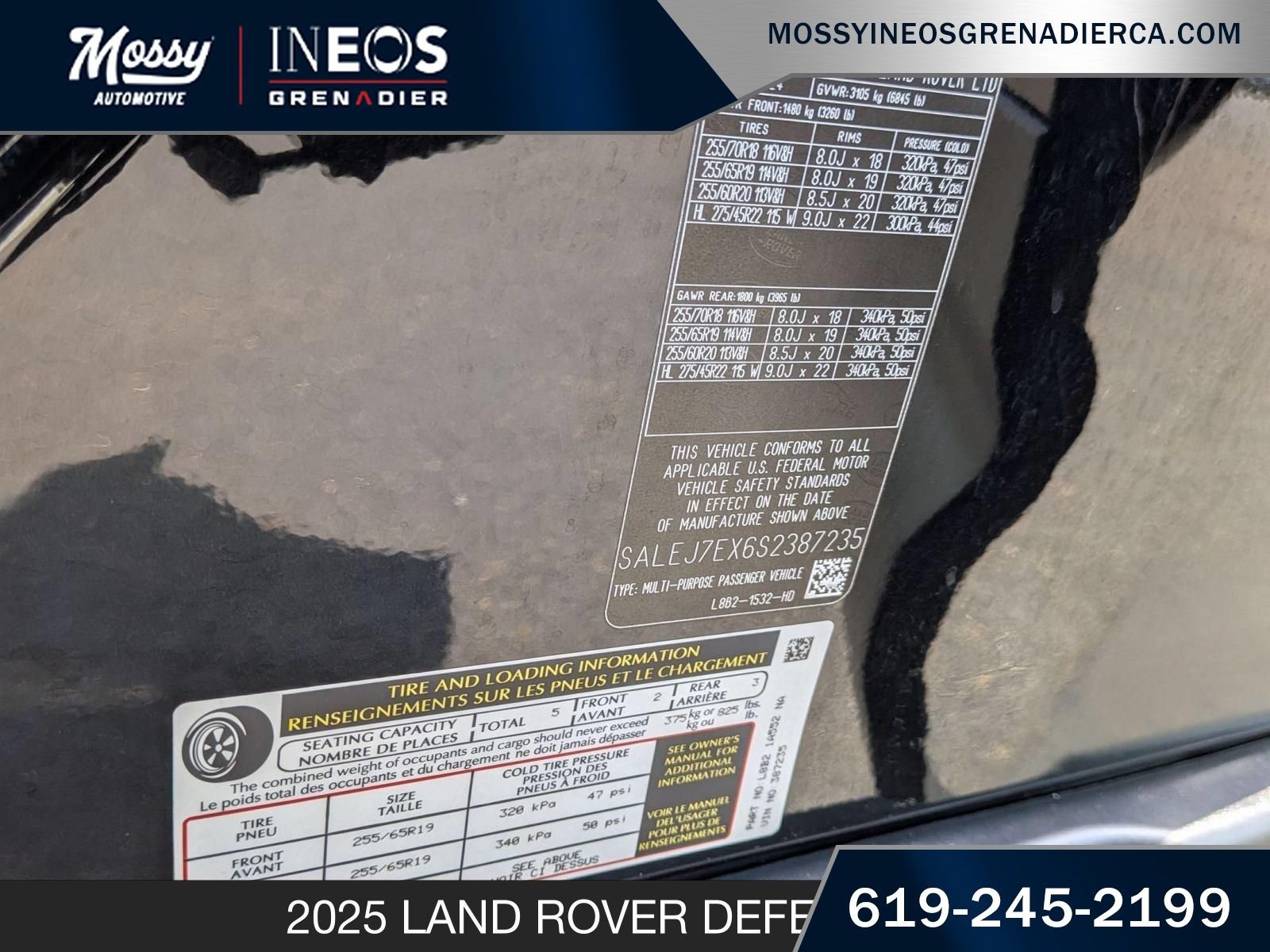 Used 2025 Land Rover Defender 110 S AWD/4WD image 25