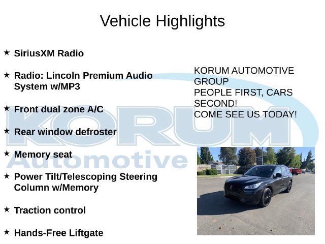 Certified 2023 Lincoln Corsair Reserve w/ Equipment Group 201A AWD/4WD image 8