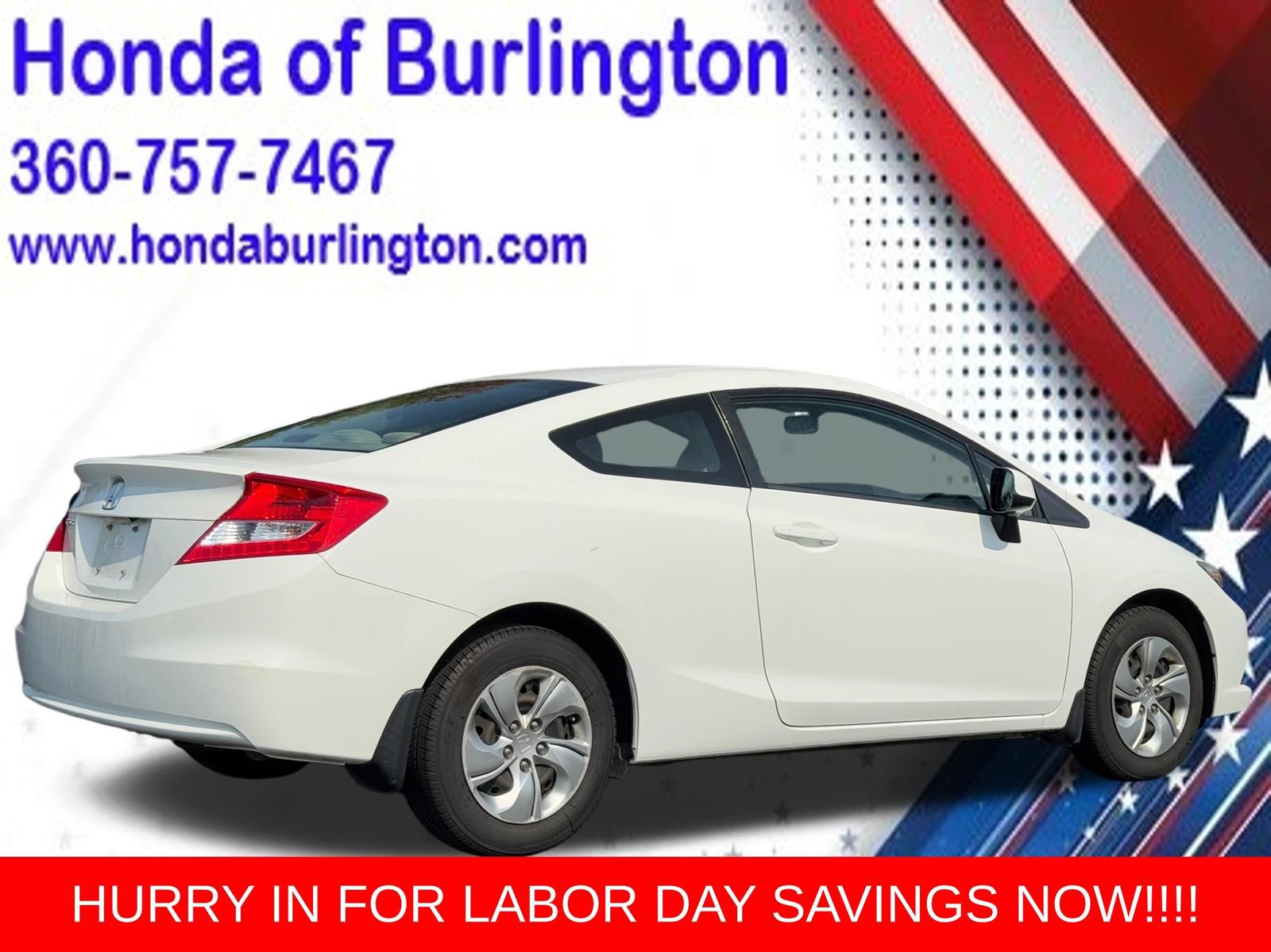 Used 2013 Honda Civic LX image 6