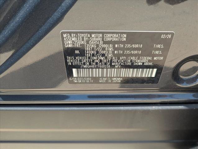 New 2026 Toyota bZ Woodland AWD/4WD image 16