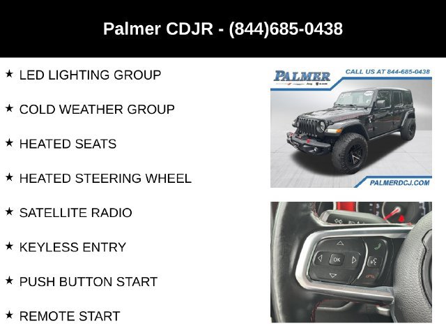 Used 2020 Jeep Wrangler Unlimited Rubicon AWD/4WD image 12